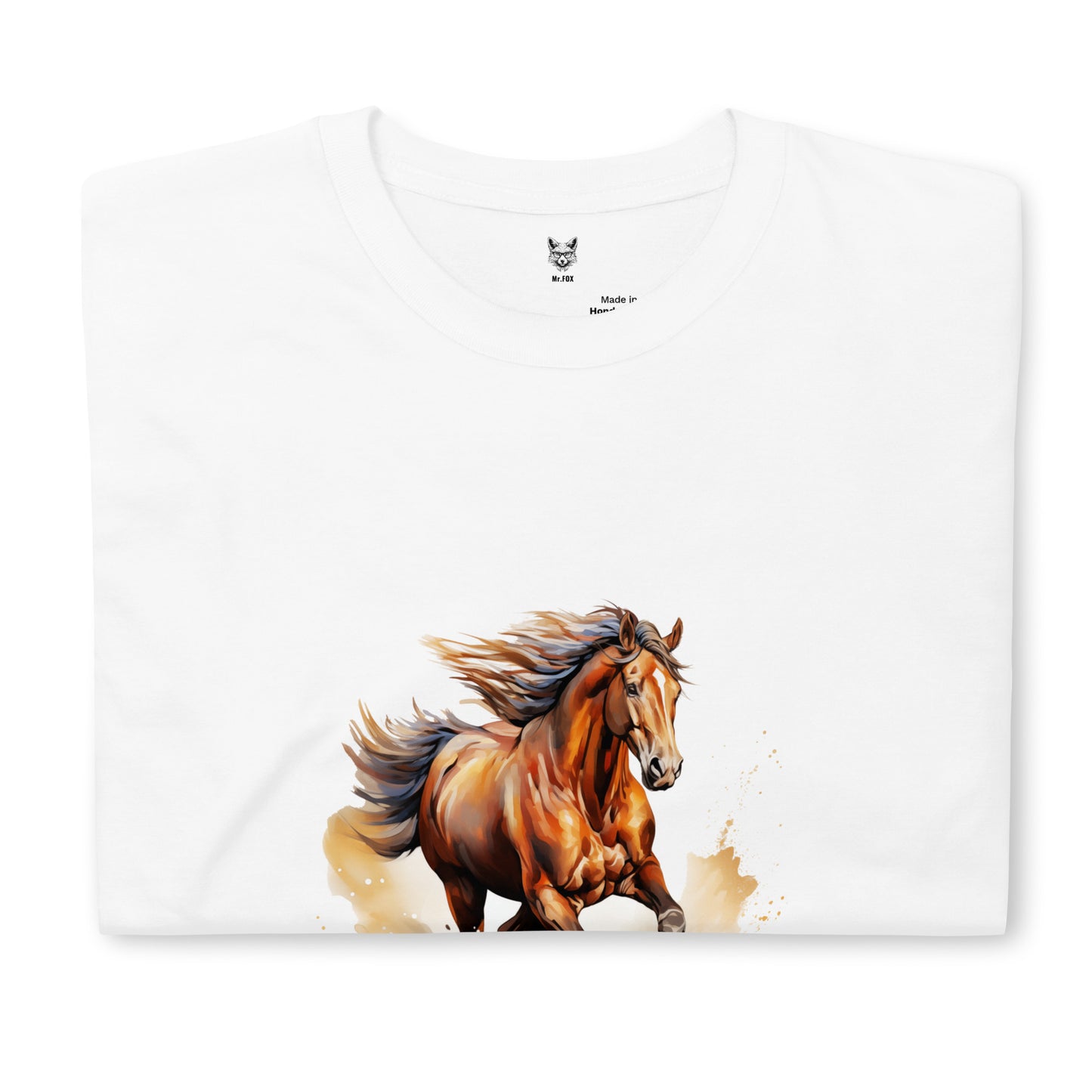 Футболка унисекс с коротким рукавом "HORSE" id: 87 (ПРЕМИУМ)