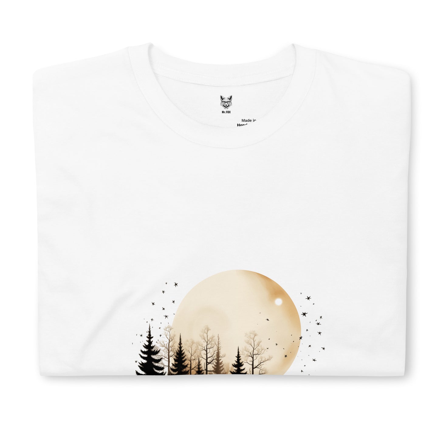 Short-Sleeve Unisex T-Shirt "MOON" id: 90 (PREMIUM)