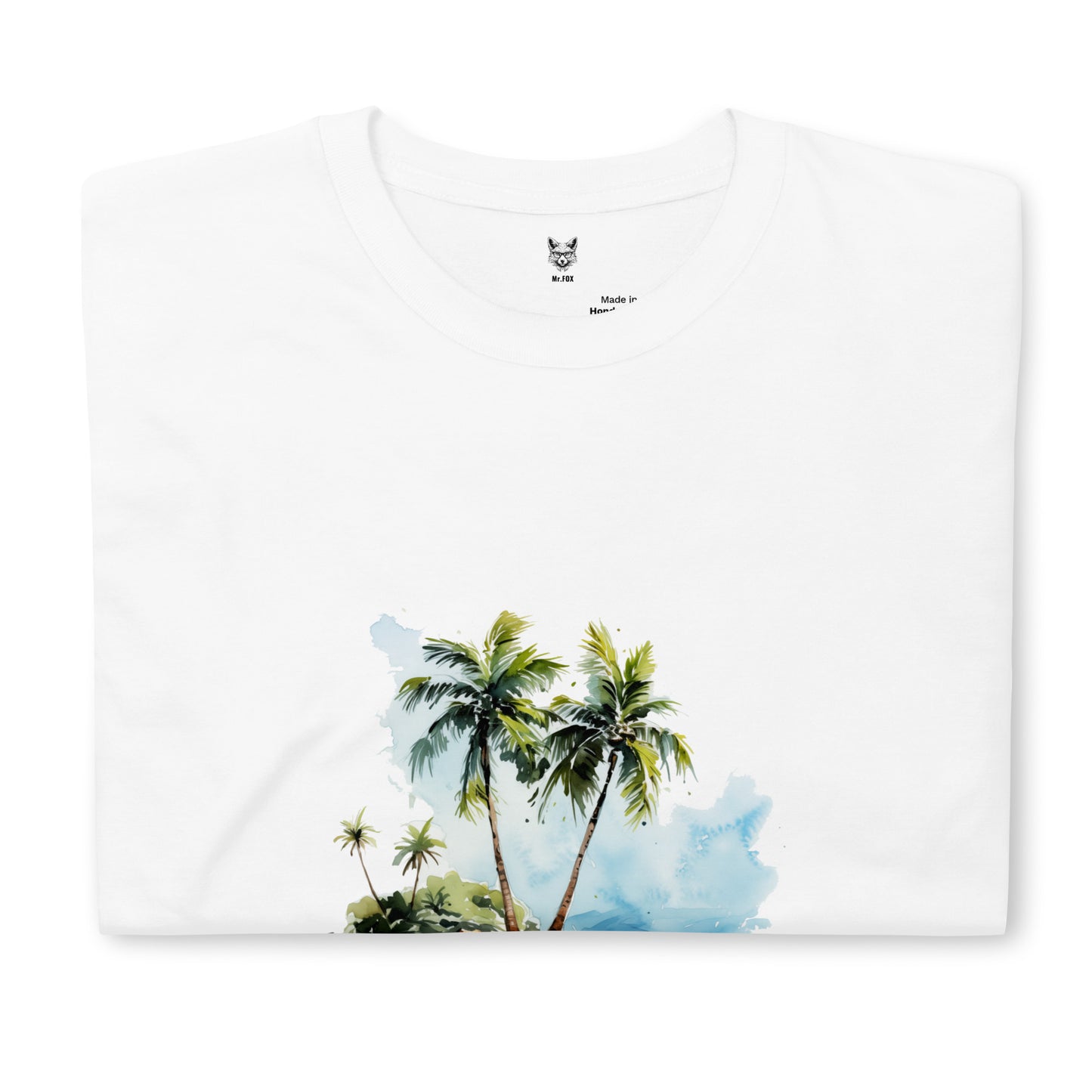 Футболка унисекс с коротким рукавом "PALM TREES" id: 91 (ПРЕМИУМ)