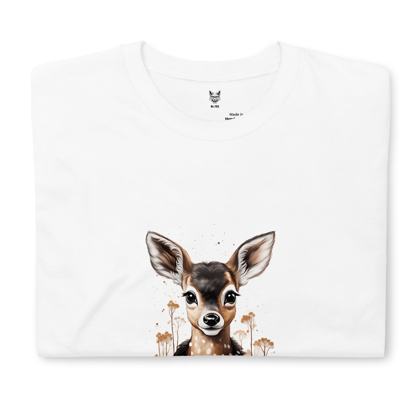 Koszulka unisex z krótkim rękawem „Bambi” id: 92 (PREMIUM)