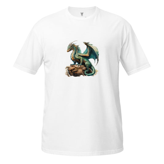 Koszulka unisex z krótkim rękawem „DRAGON” id: 94 (PREMIUM)