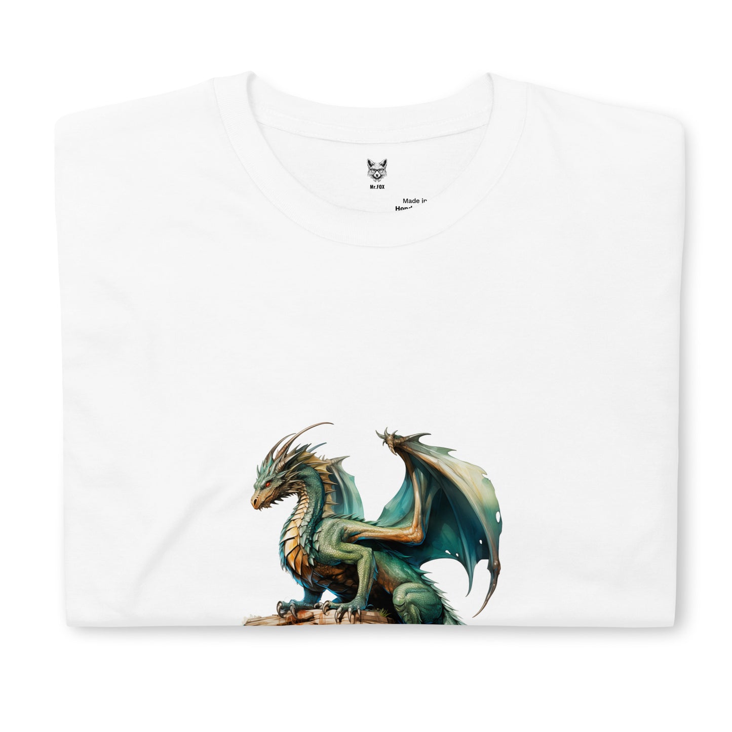 Koszulka unisex z krótkim rękawem „DRAGON” id: 94 (PREMIUM)