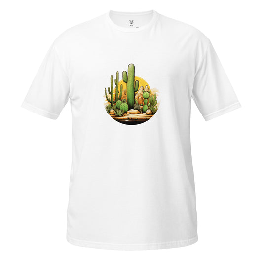 Koszulka unisex z krótkim rękawem „CACTUS” ID: 98 (PREMIUM)