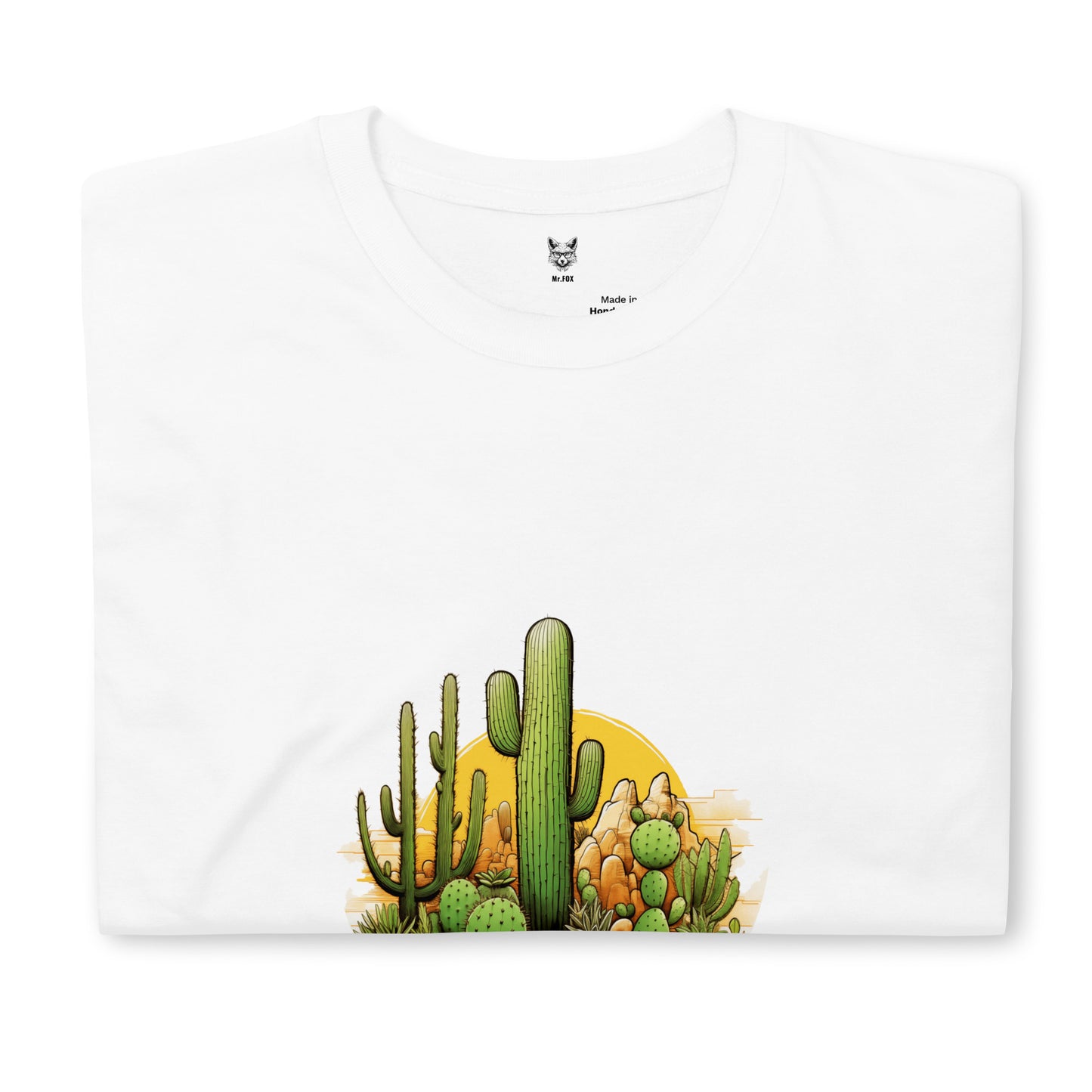 Koszulka unisex z krótkim rękawem „CACTUS” ID: 98 (PREMIUM)