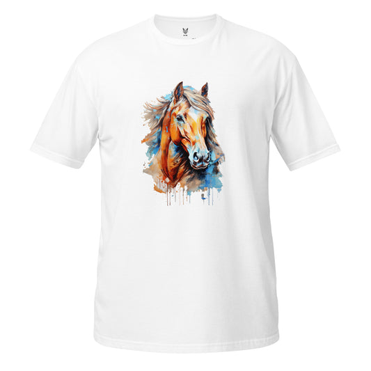 Футболка унисекс с коротким рукавом "HORSE" ID: 102 (ПРЕМИУМ)