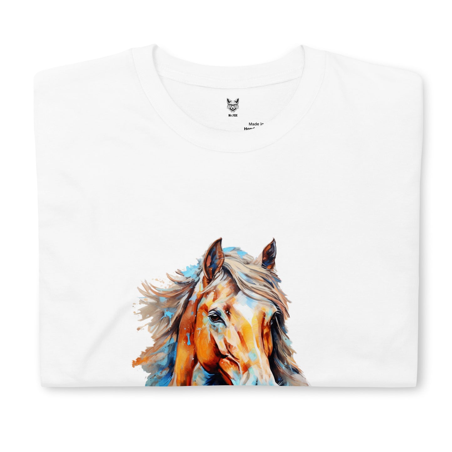 Футболка унисекс с коротким рукавом "HORSE" ID: 102 (ПРЕМИУМ)