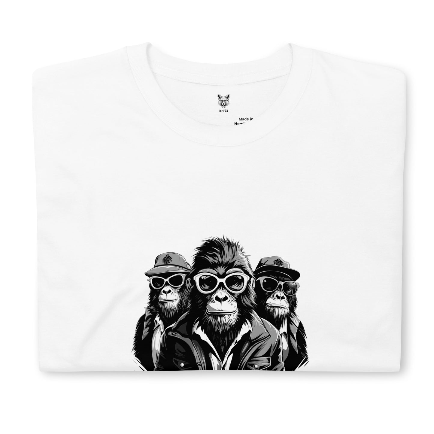 Short-Sleeve Unisex T-Shirt "Gang of Monkeys" ID: 107 (PREMIUM)