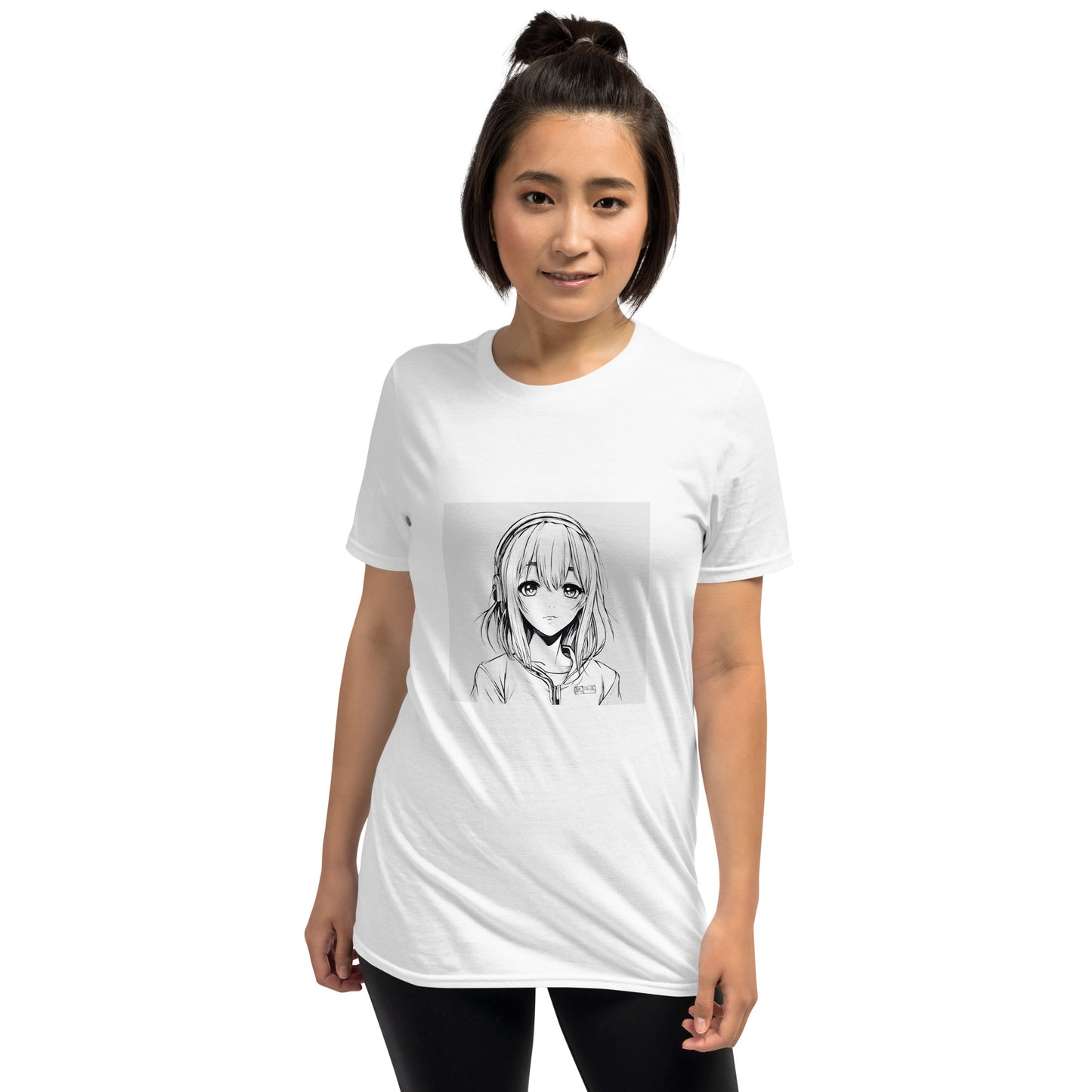 Koszulka unisex z krótkim rękawem „ANIME” ID: 345 (PREMIUM)