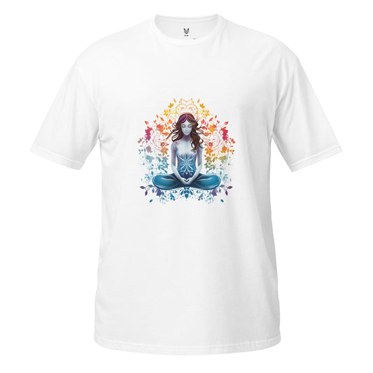 Koszulka unisex z krótkim rękawem „MEDITATION” ID: 123 (PREMIUM)