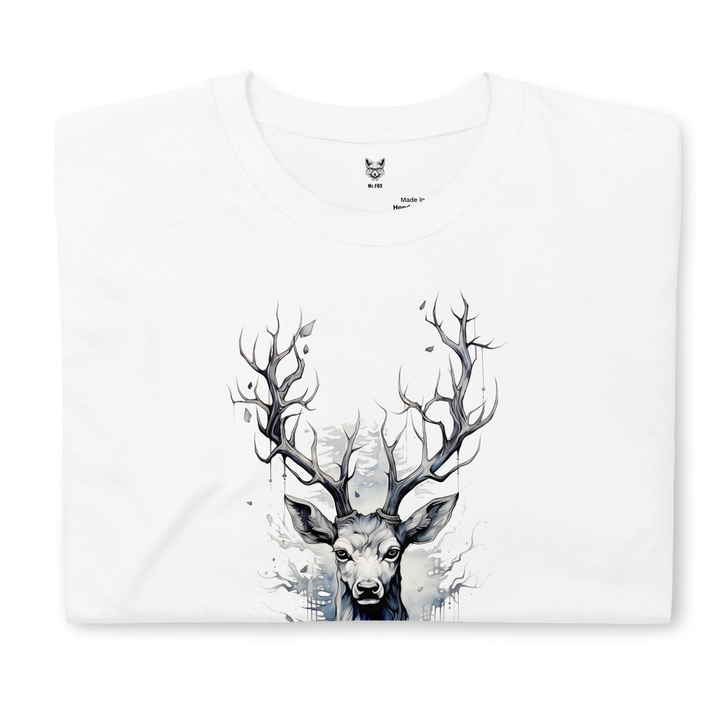 Футболка унисекс с коротким рукавом "DEER" ID: 127 (ПРЕМИУМ)