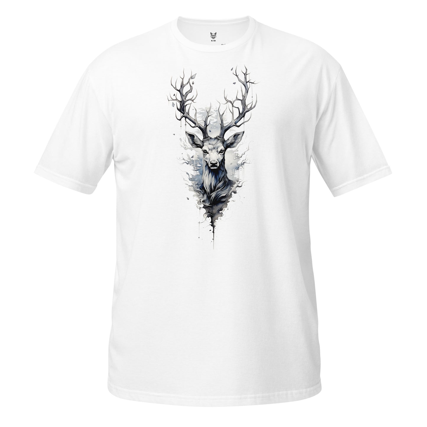 Koszulka unisex z krótkim rękawem "DEER" ID: 127 (PREMIUM)