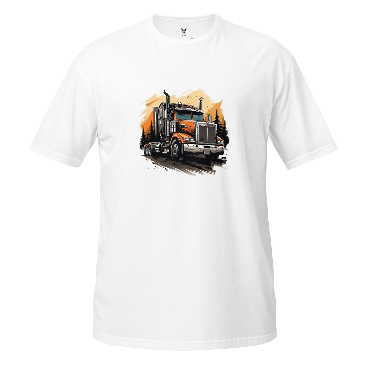 T-shirt unisex z krótkim rękawem „KING OF THE ROADS” ID: 130 (PREMIUM)