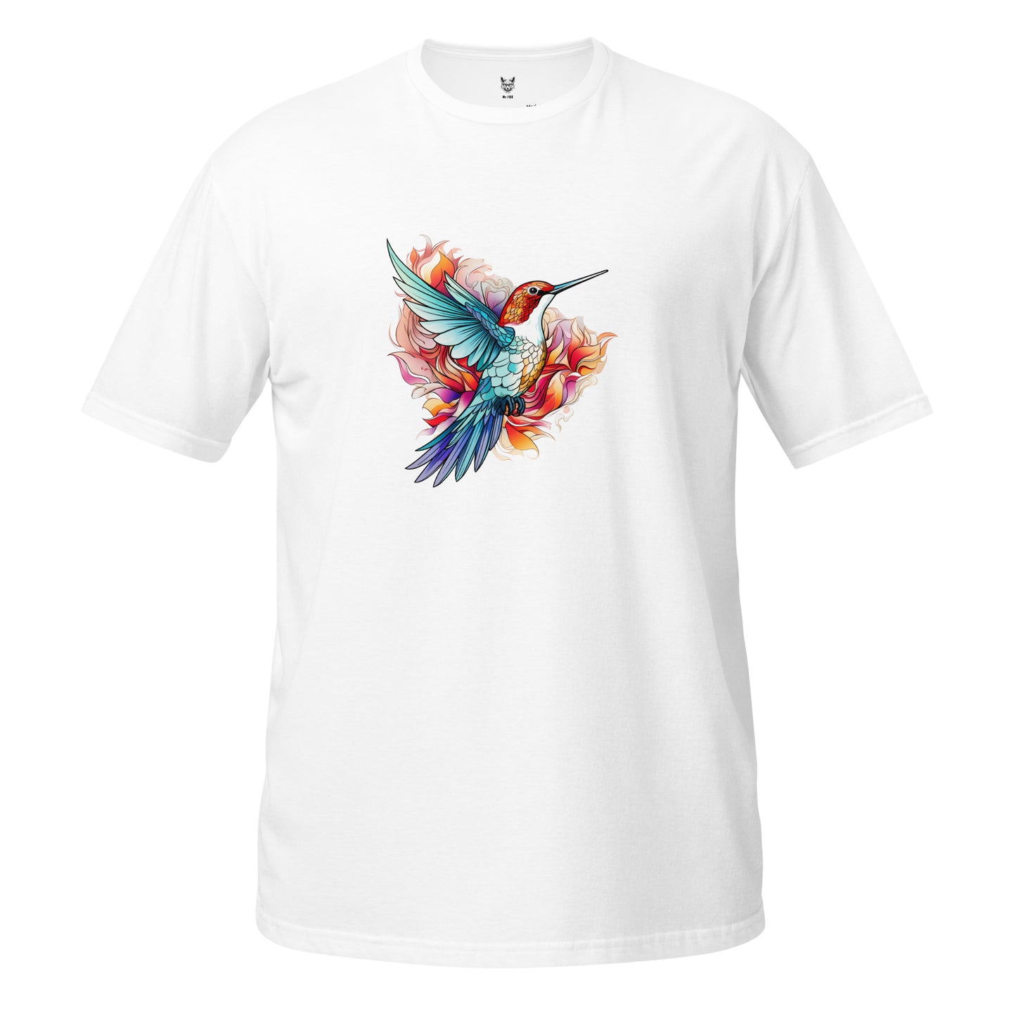 Koszulka unisex z krótkim rękawem „HUMMINGBRI” ID: 131 (PREMIUM)