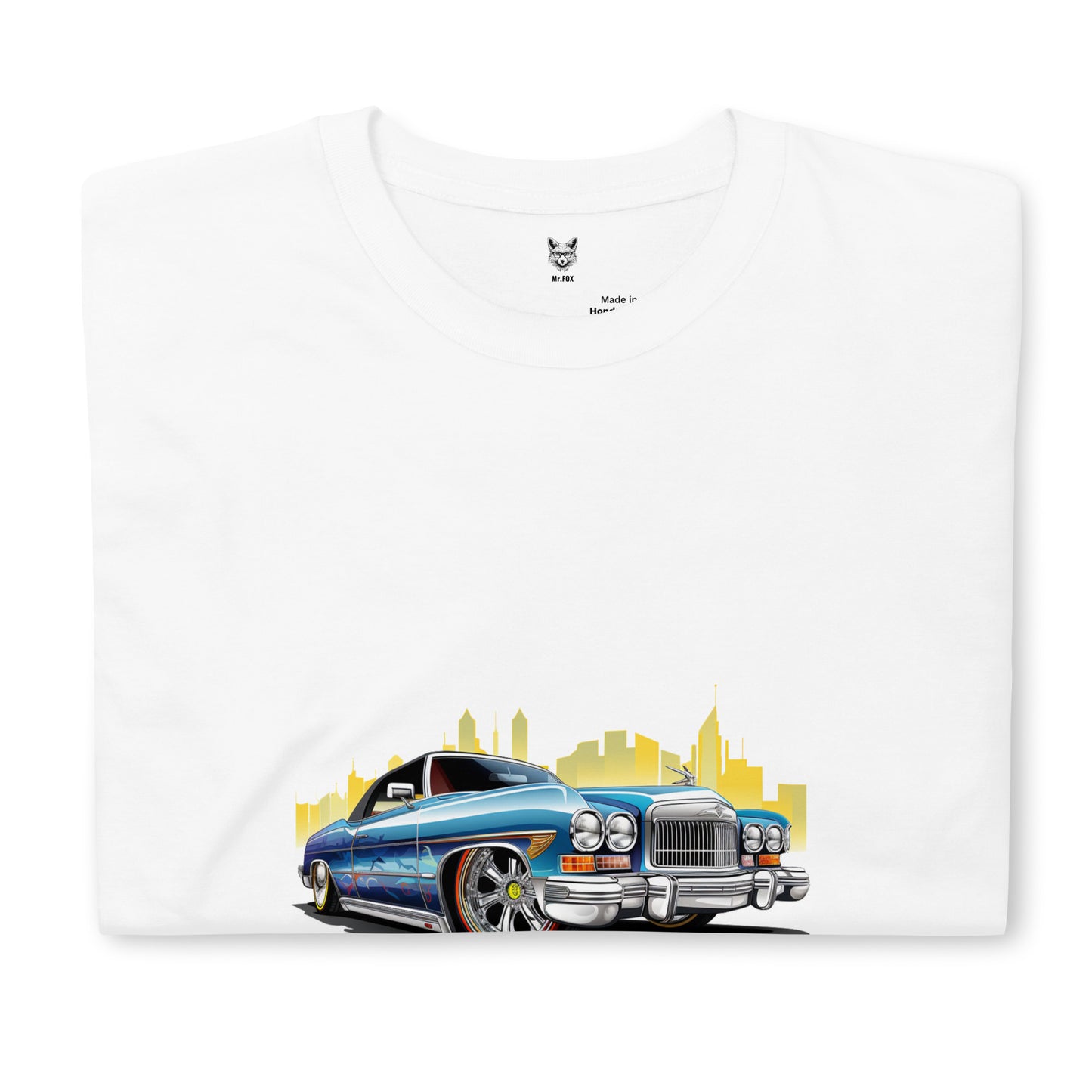 Koszulka unisex z krótkim rękawem „LOWRIDER” ID: 140 (PREMIUM)