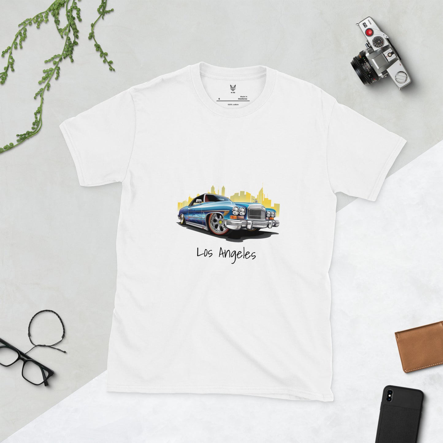 Koszulka unisex z krótkim rękawem „LOWRIDER” ID: 140 (PREMIUM)