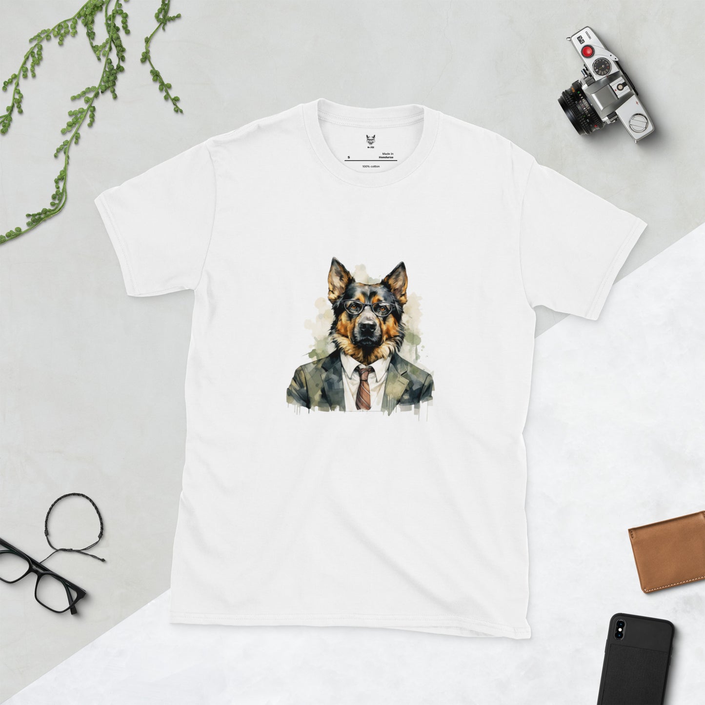 Short-Sleeve Unisex T-Shirt "DOG" ID: 142 (PREMIUM)