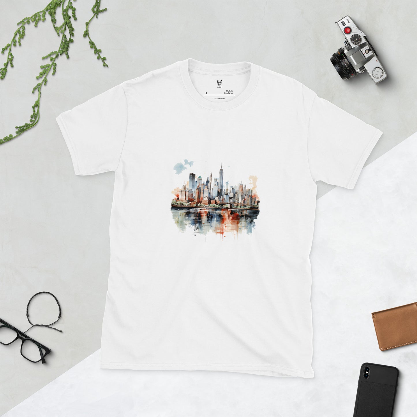 Koszulka unisex z krótkim rękawem „CITY” ID: 157 (PREMIUM)