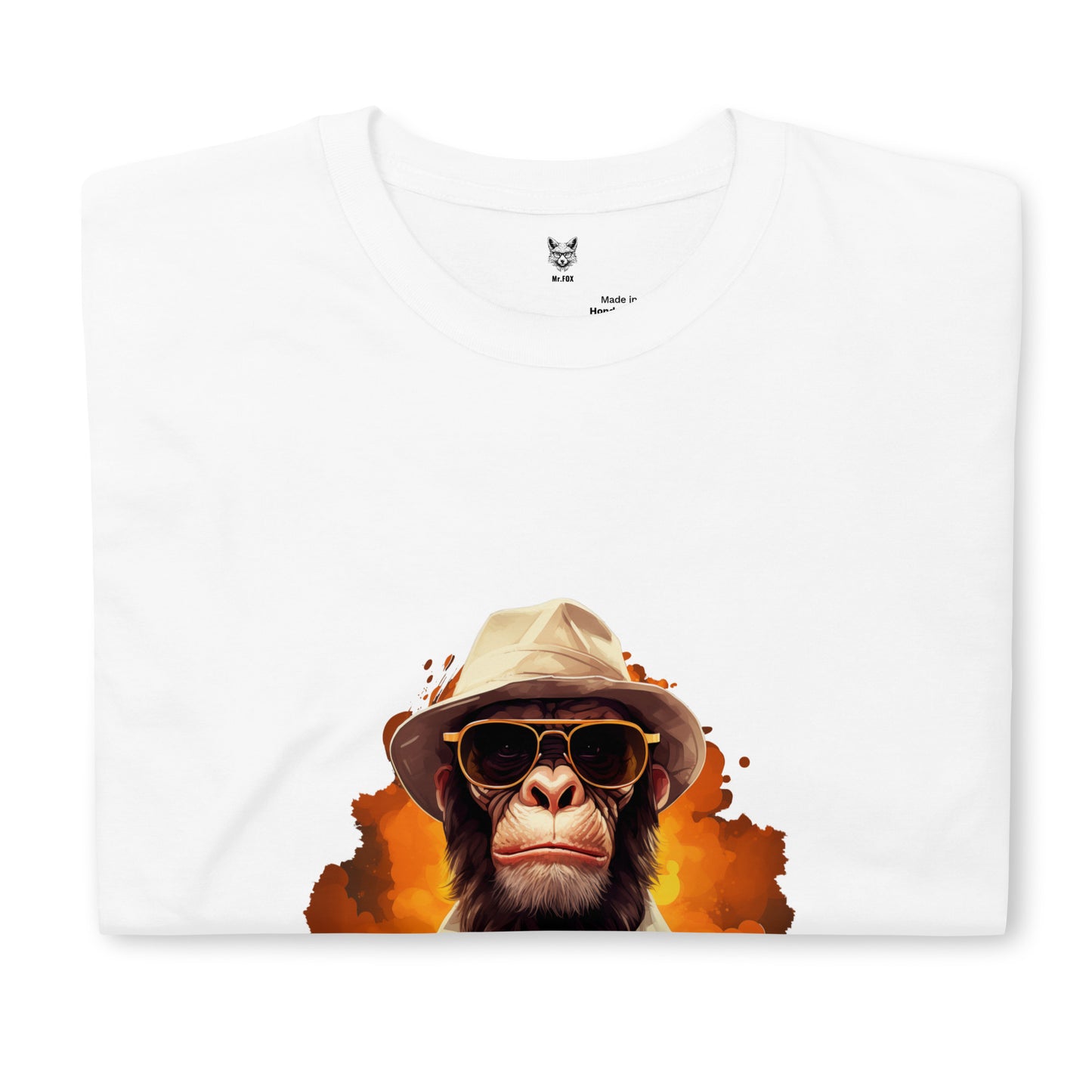 Koszulka unisex z krótkim rękawem „MONKEY” ID: 168 (PREMIUM)