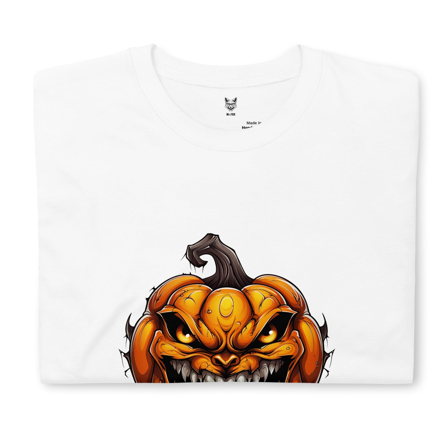 Футболка унисекс с коротким рукавом «PUMKIN HELLOWEEN» ID: 171 (ПРЕМИУМ)