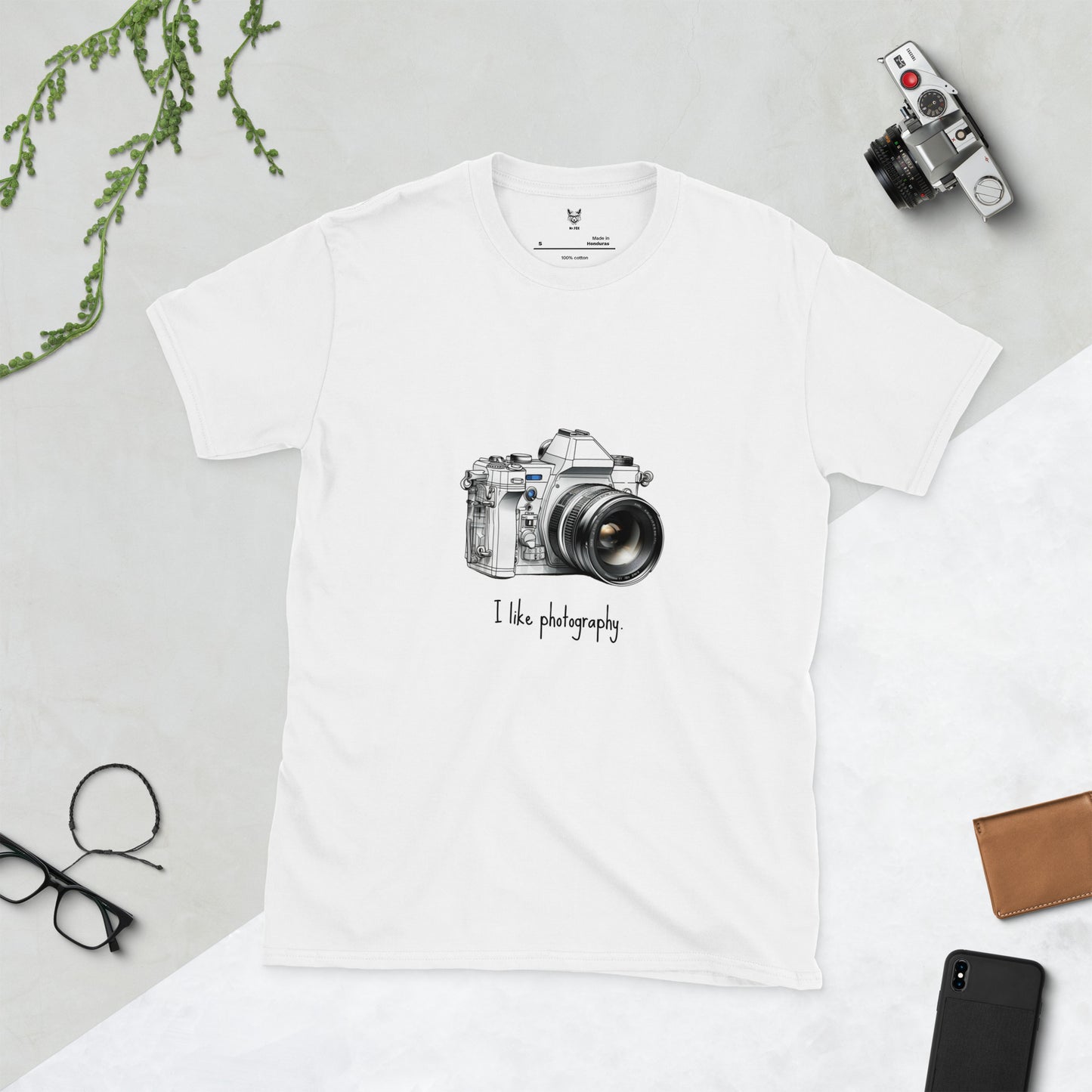 Short-Sleeve Unisex T-Shirt "PHOTOGRAPHY" ID: 172 (PREMIUM)