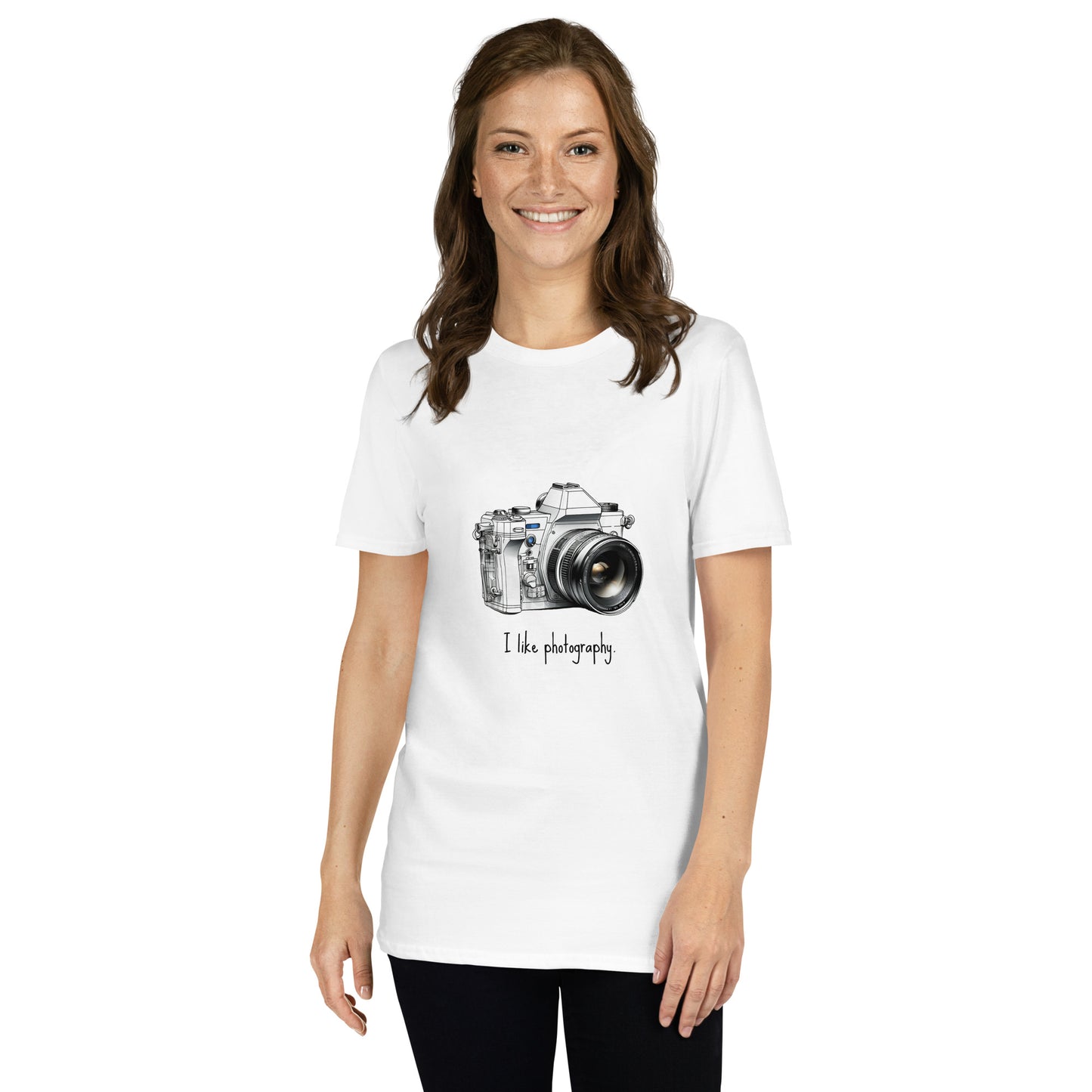 Koszulka unisex z krótkim rękawem „PHOTOGRAPHY” ID: 172 (PREMIUM)