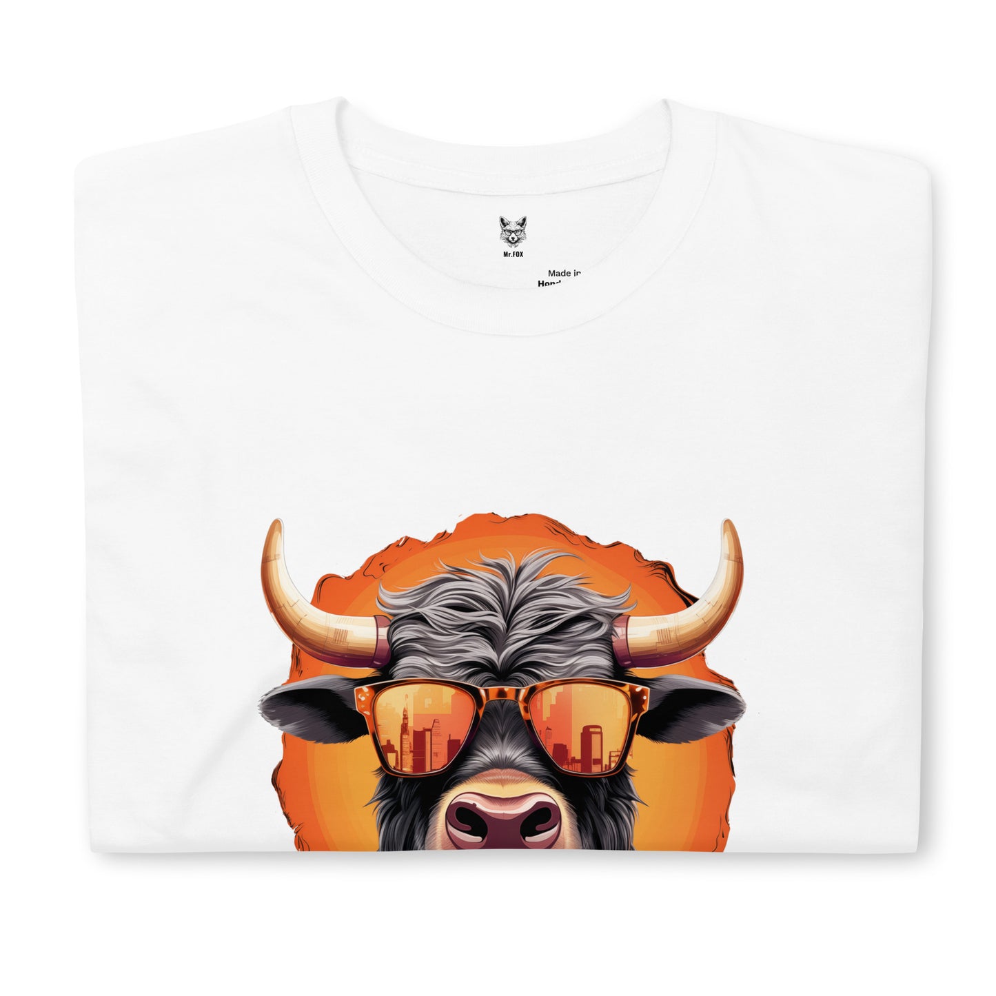 Koszulka unisex z krótkim rękawem „BULL” ID: 175 (PREMIUM)