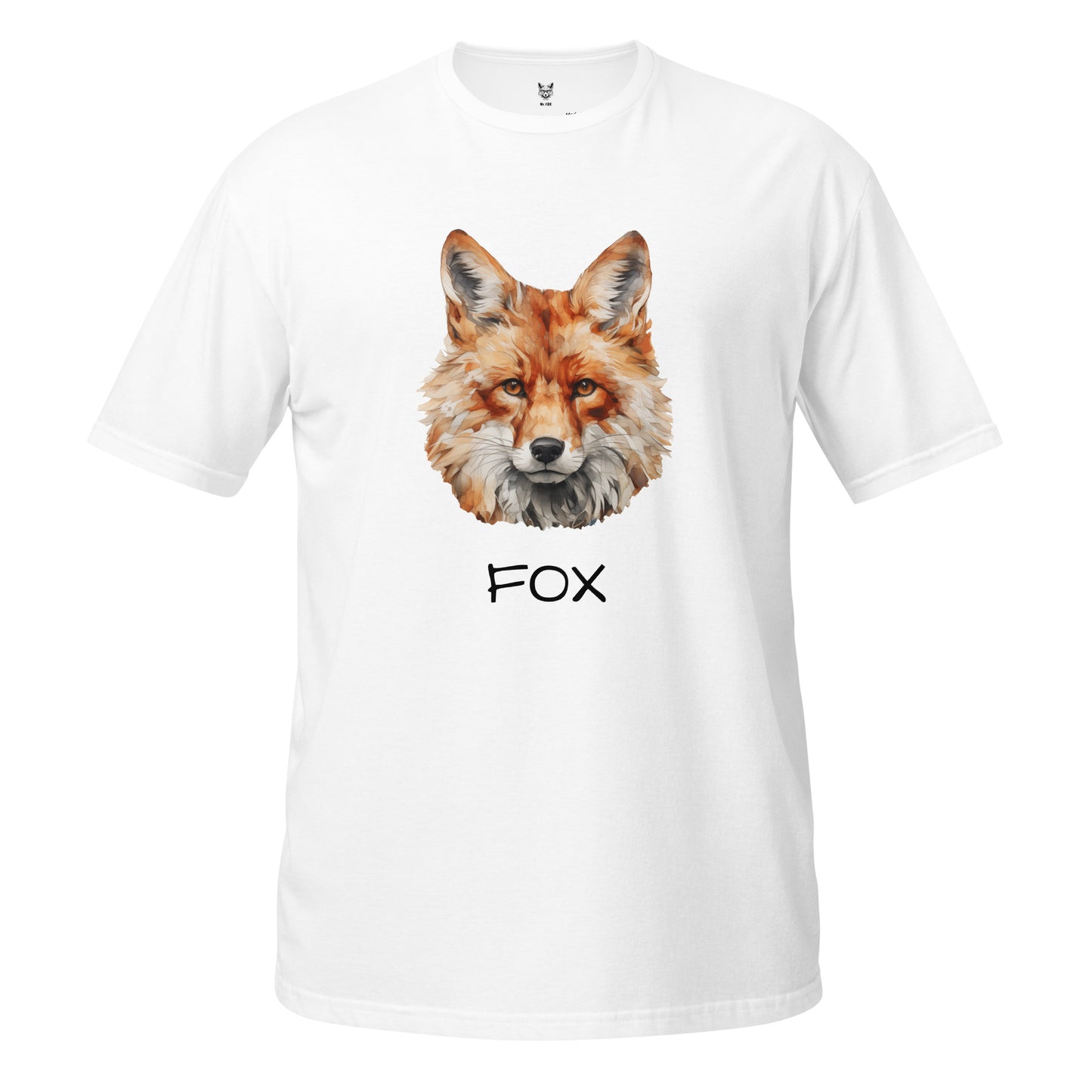 Koszulka unisex z krótkim rękawem „FOX” ID: 177 (PREMIUM)