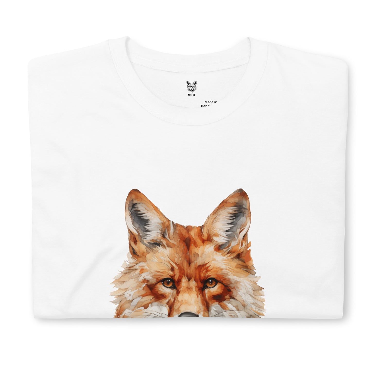 Koszulka unisex z krótkim rękawem „FOX” ID: 177 (PREMIUM)