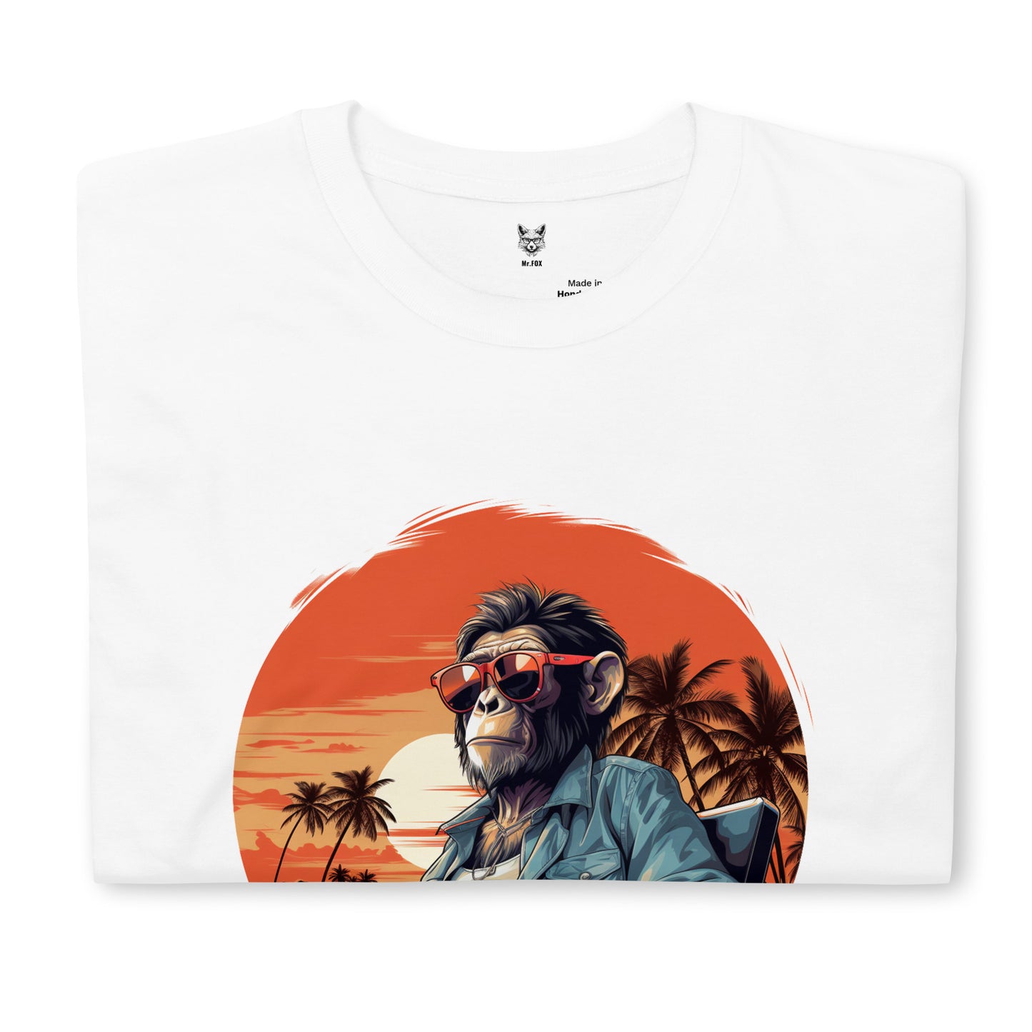 Short-Sleeve Unisex T-Shirt "MONKEY" ID: 181 (PREMIUM)