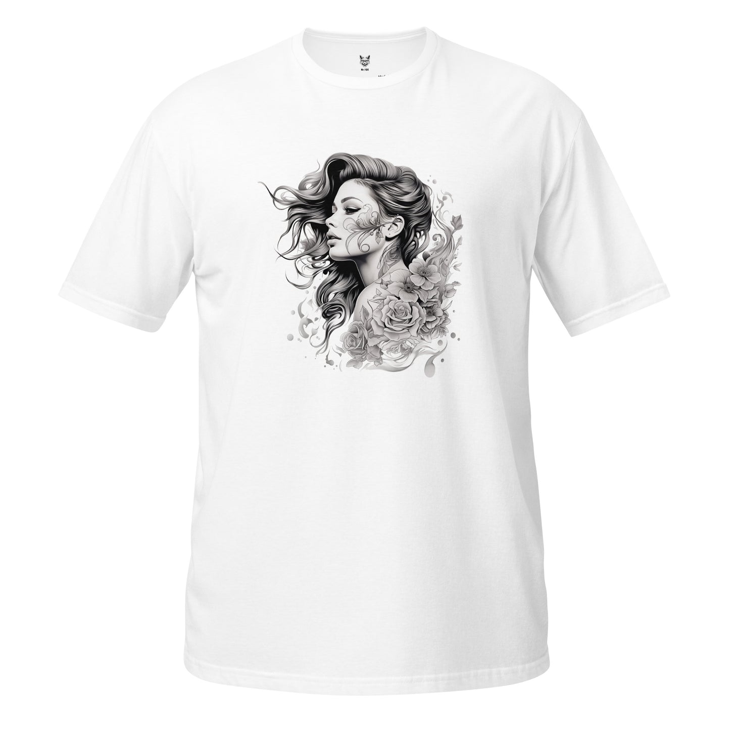 T-Shirt unisex z krótkim rękawem „TATTOO GIRL” ID: 182 (PREMIUM)