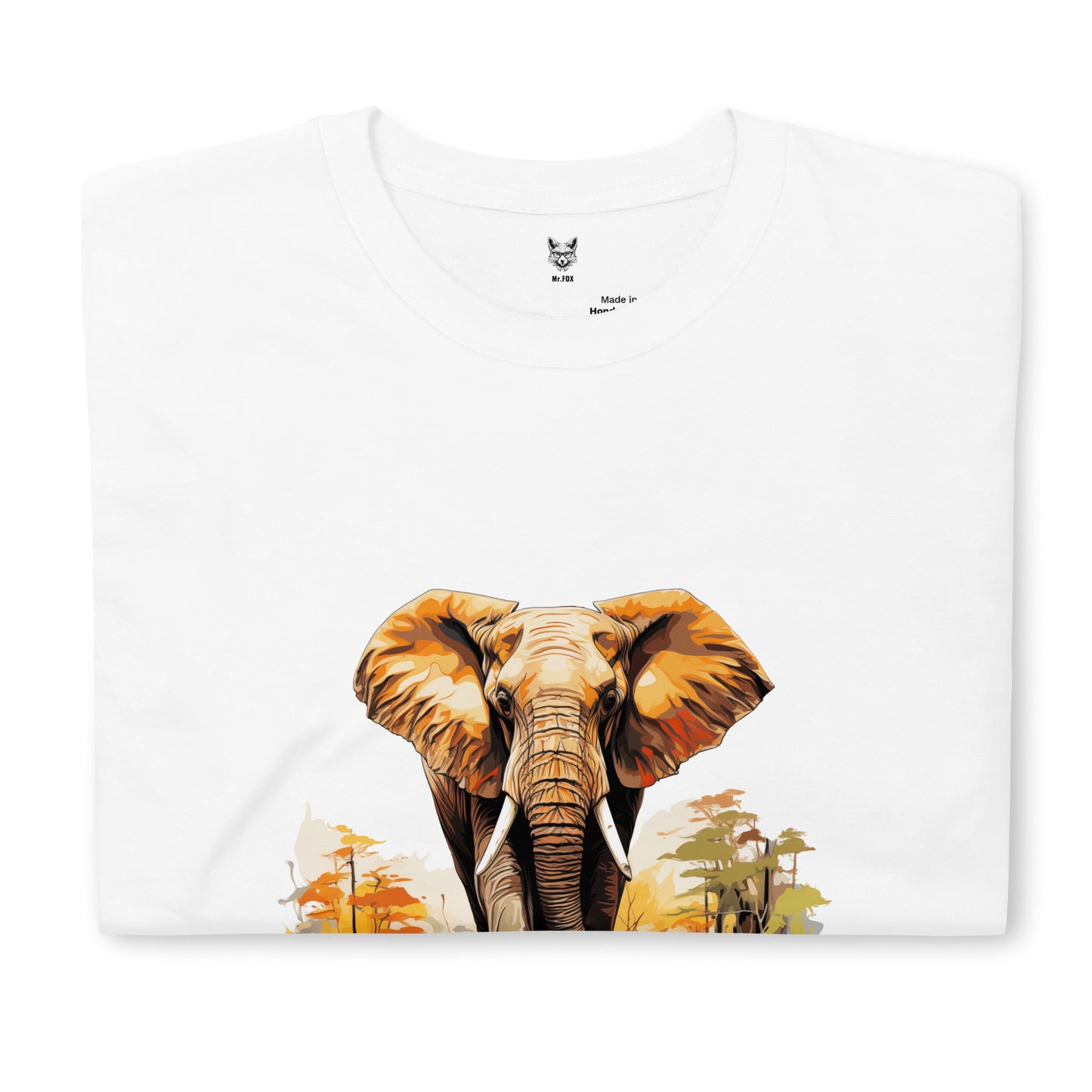 Short-Sleeve Unisex T-Shirt "ELEPHANT" ID: 183 (PREMIUM)