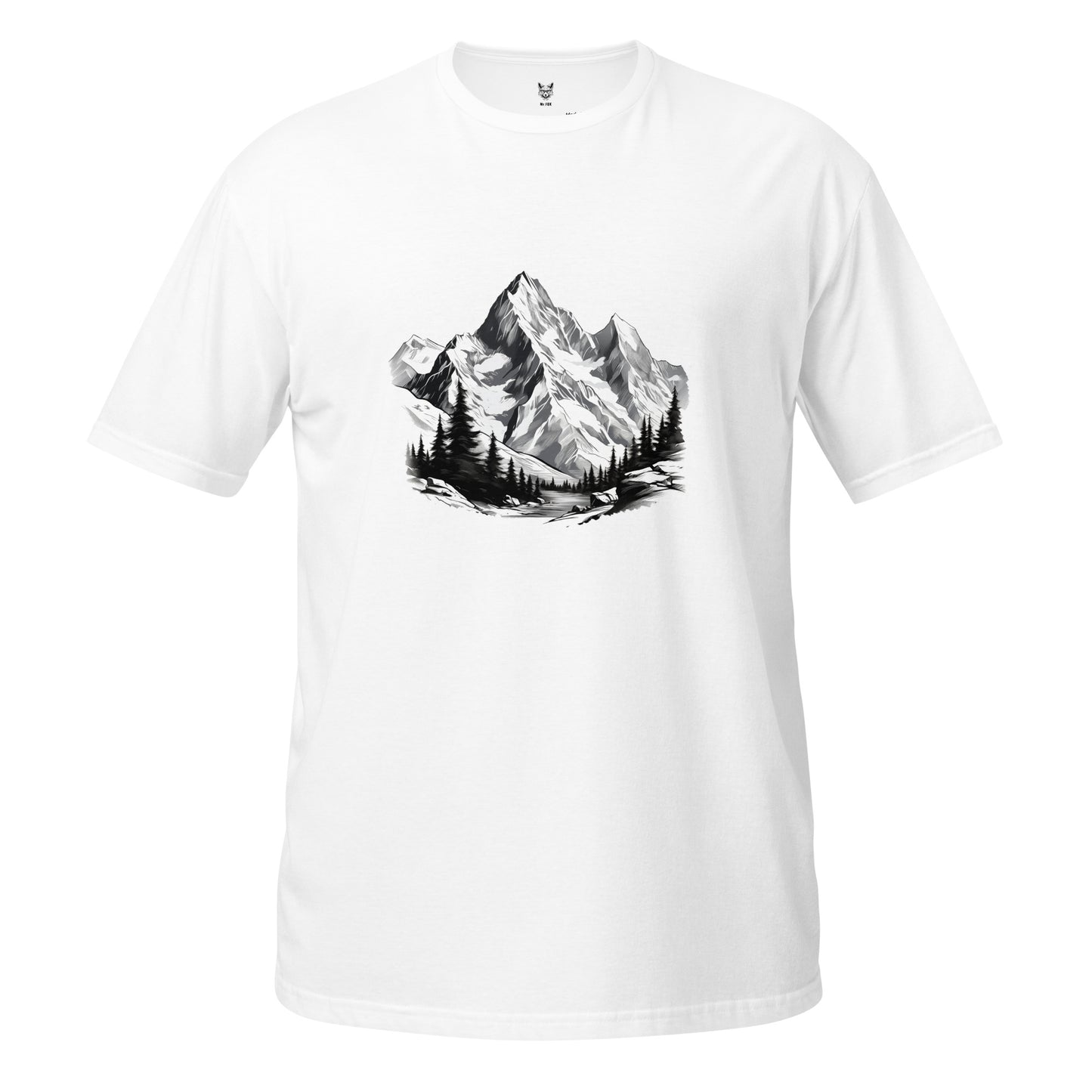 Koszulka unisex z krótkim rękawem „MOUNTAINS” ID: 200 (PREMIUM)