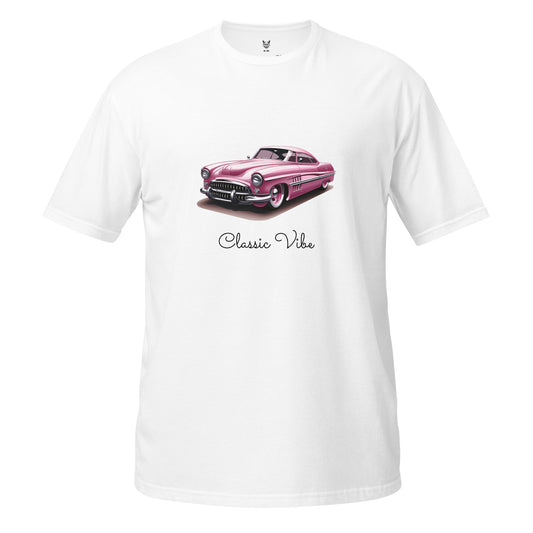 Short-Sleeve Unisex T-Shirt "RETRO CAR" id: 65 (PREMIUM)