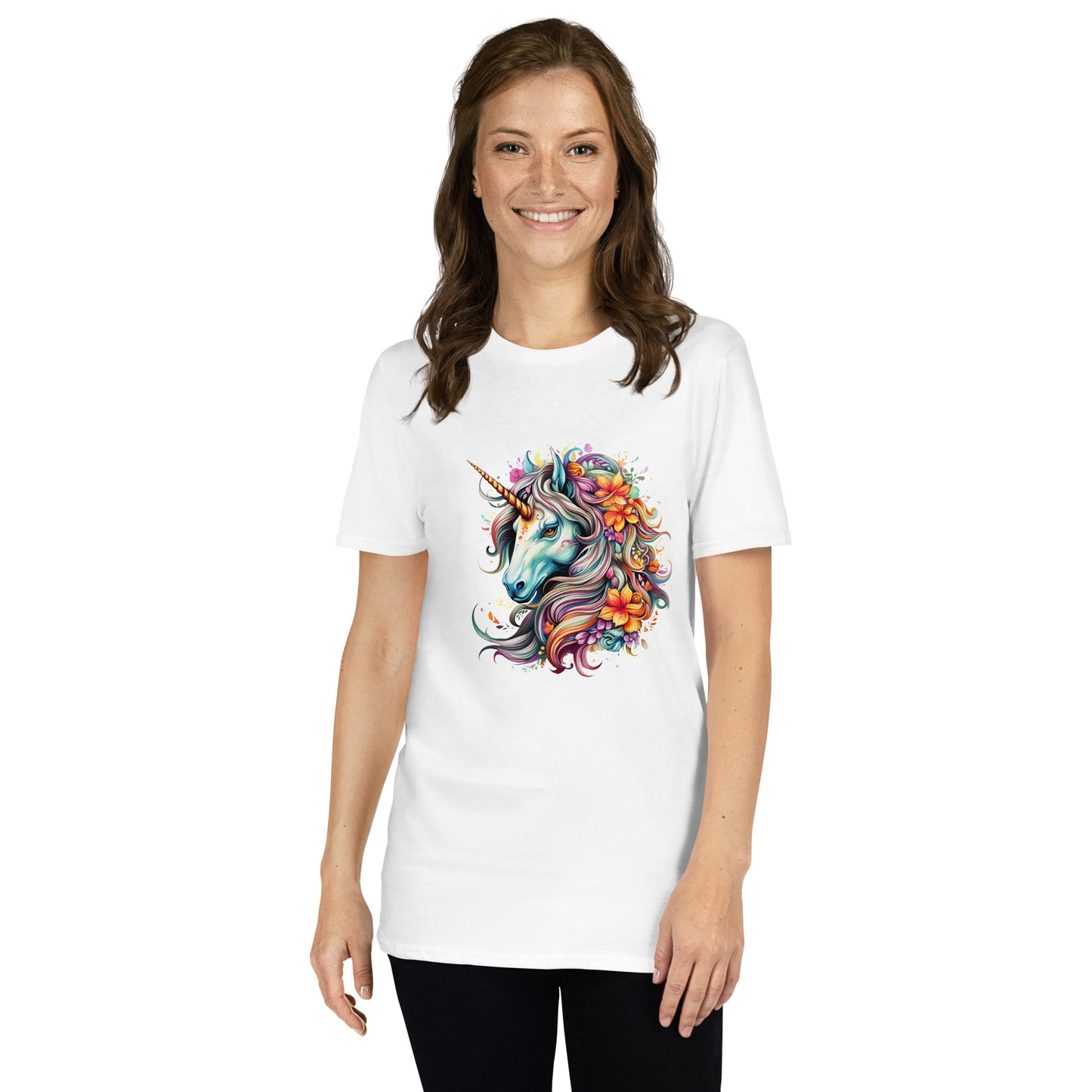 Short-Sleeve Unisex T-Shirt "UNICORN" ID: 209 (PREMIUM)