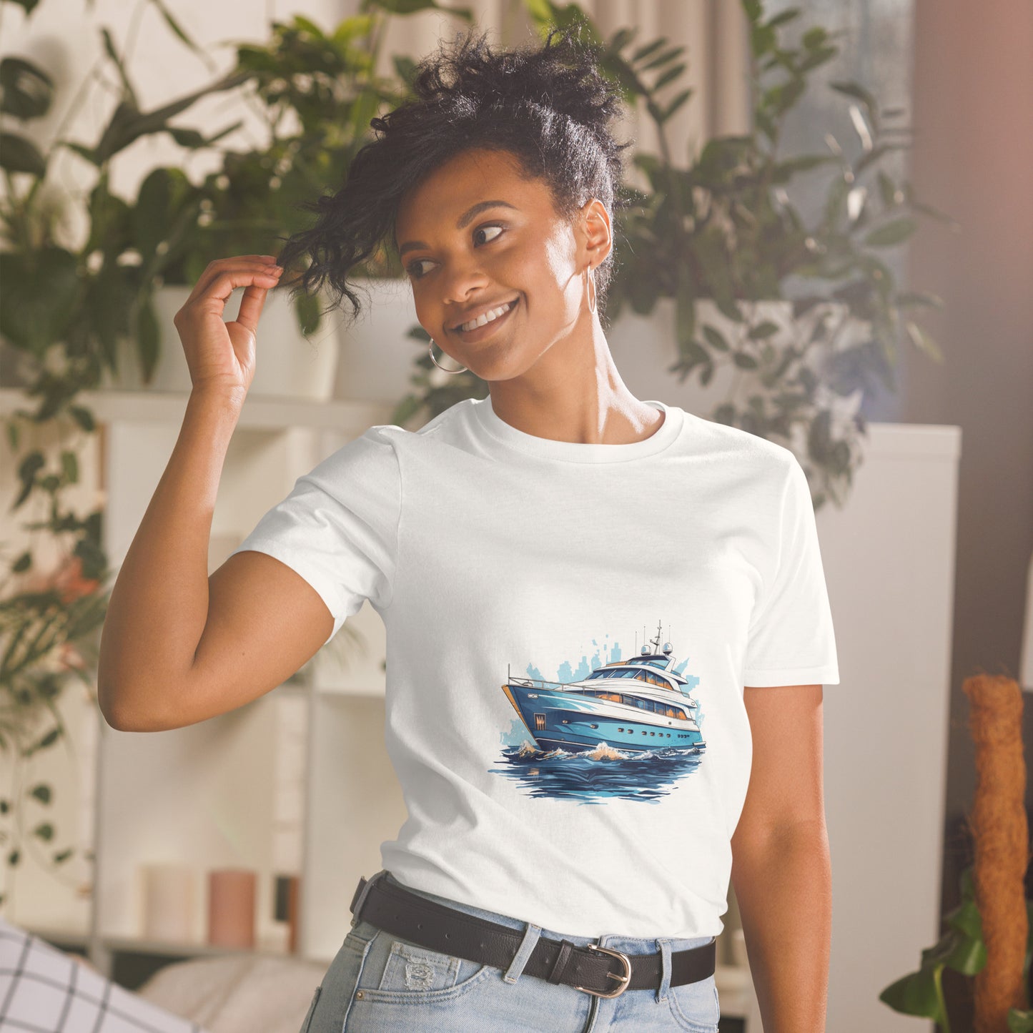 Short-Sleeve Unisex T-Shirt "YACHT" ID: 210 (PREMIUM)