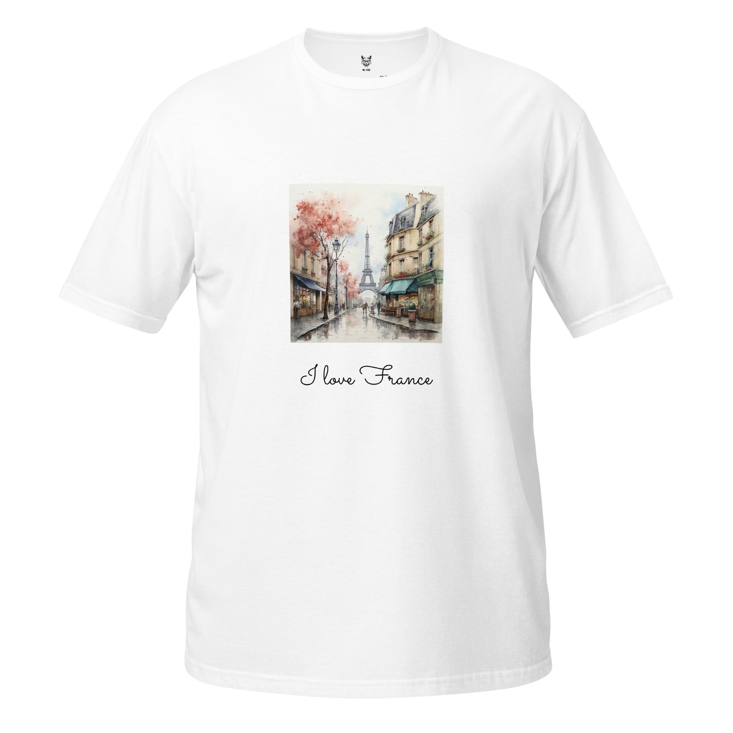 Short-Sleeve Unisex T-Shirt "I love France " ID: 216 (PREMIUM)