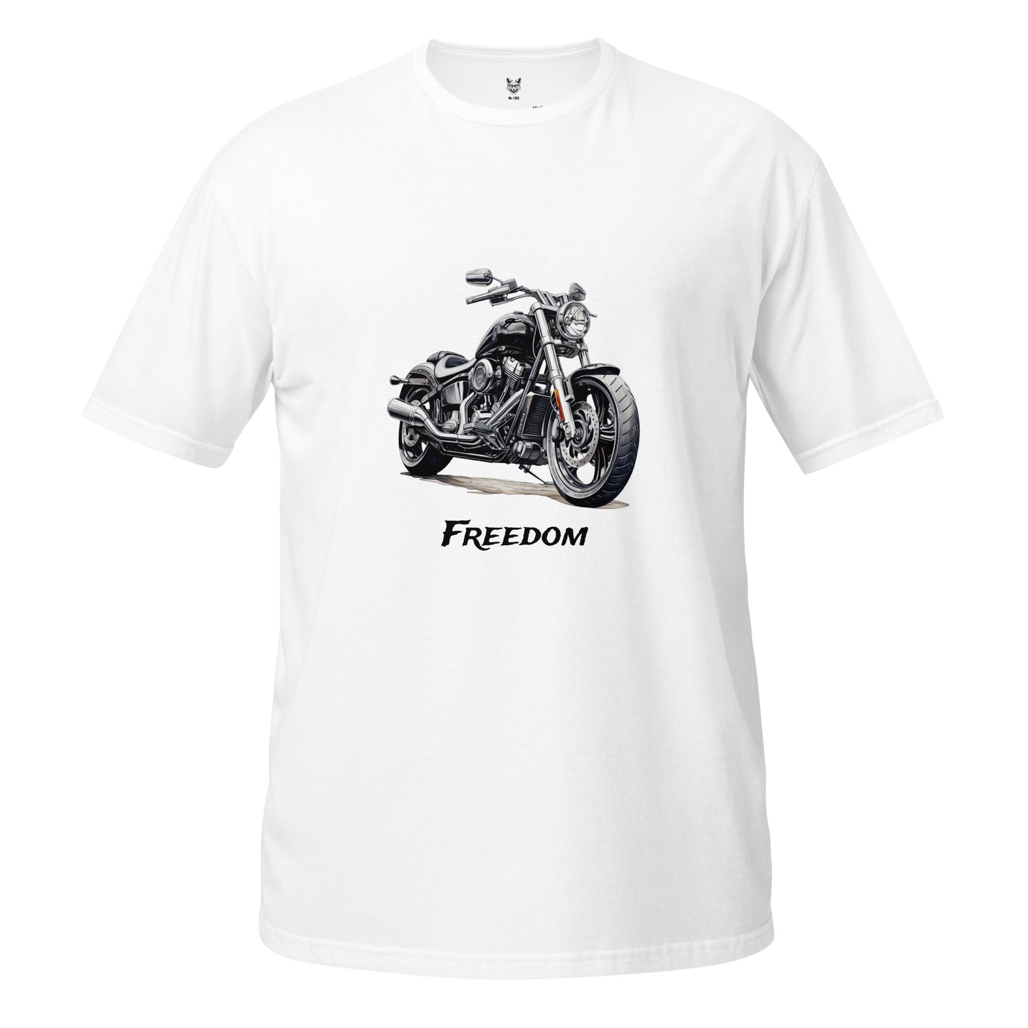 Koszulka unisex z krótkim rękawem „motocykl” ID: 221 (PREMIUM)