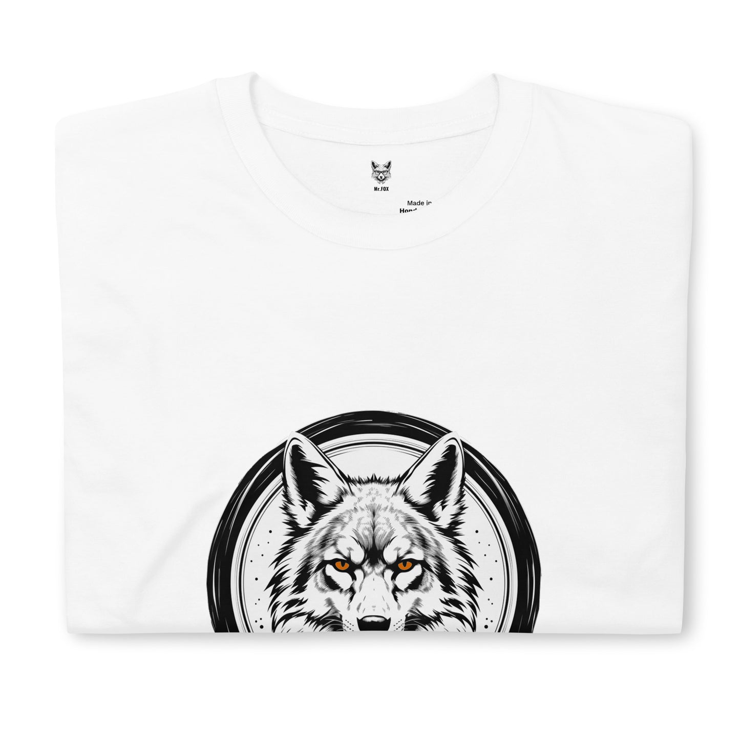 Koszulka unisex z krótkim rękawem „WOLF” ID: 223 (PREMIUM)