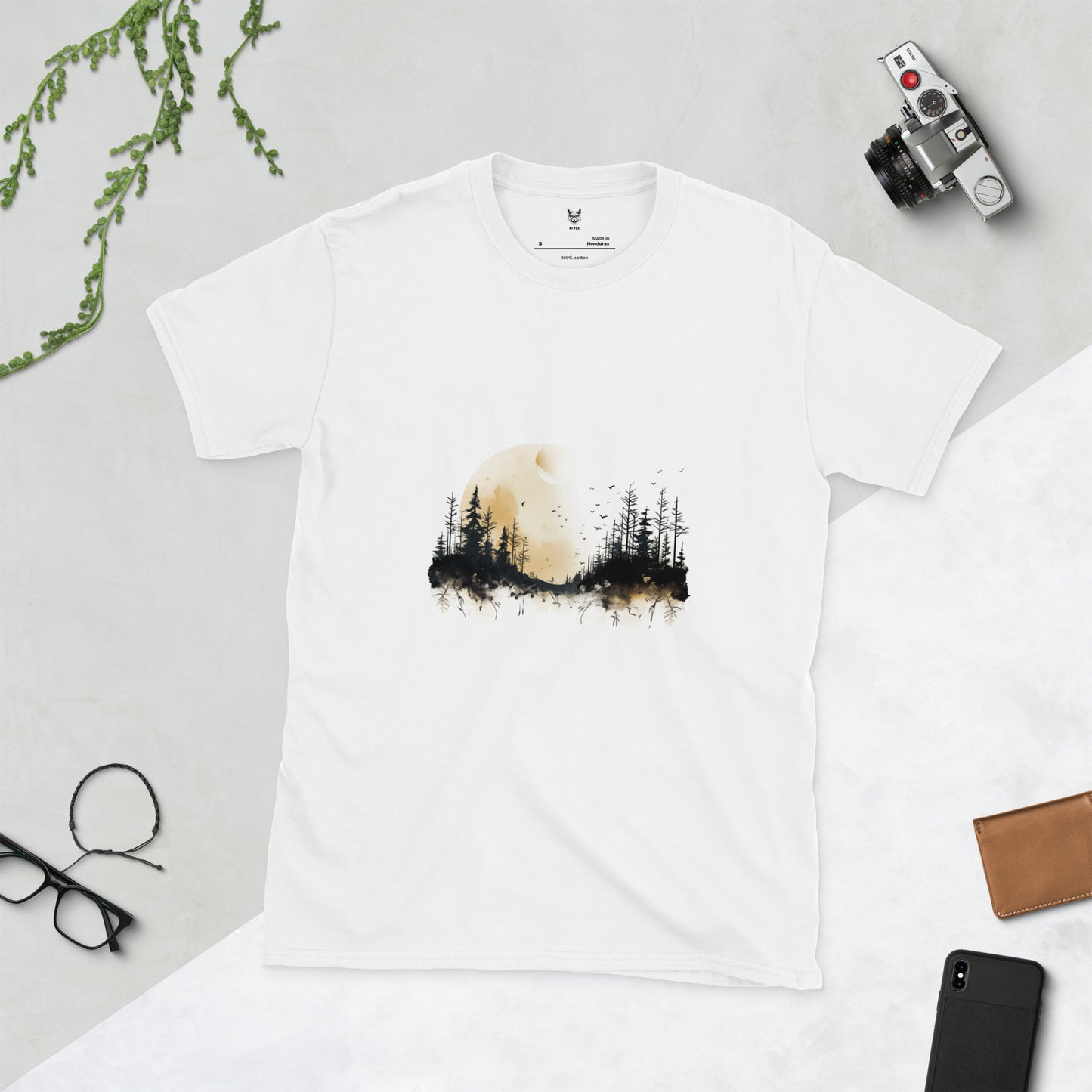 Short-Sleeve Unisex T-Shirt "FOREST" ID: 250 (PREMIUM)