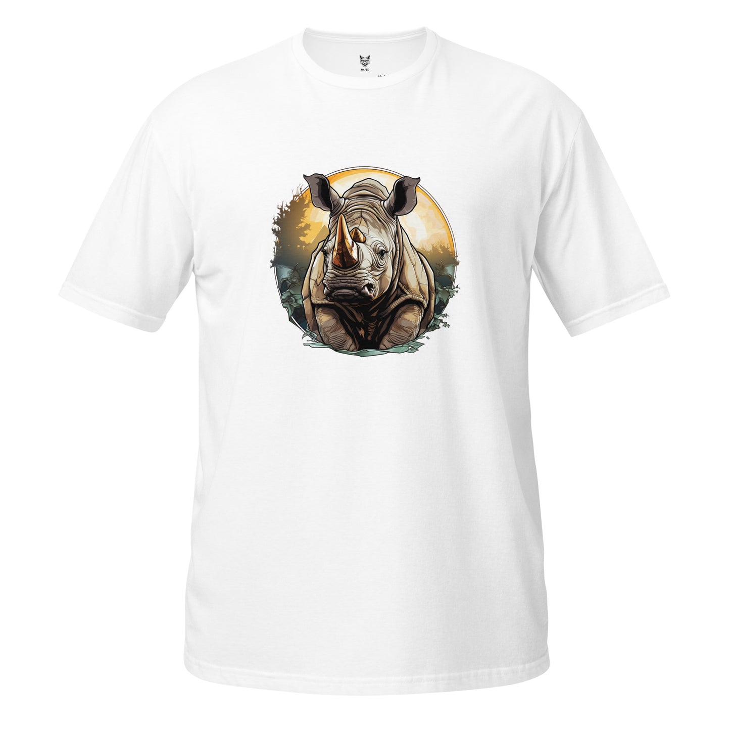 Short-Sleeve Unisex T-Shirt "RHINOCEROS" ID: 261 (PREMIUM)