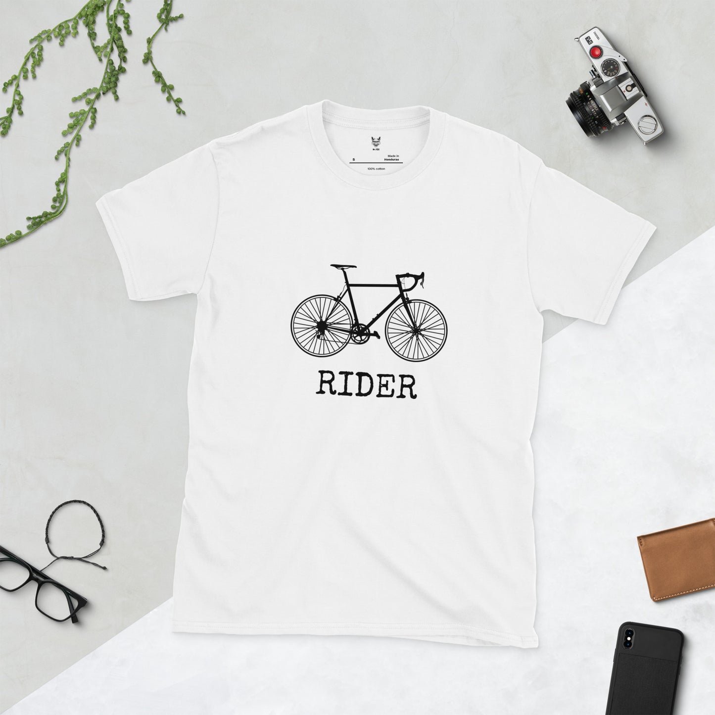 Koszulka unisex z krótkim rękawem „RIDER” ID: 349 (PREMIUM)