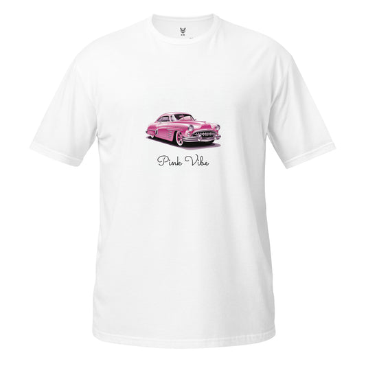 T-shirt unisex z krótkim rękawem „RETRO CAR” ID: 299 (PREMIUM)