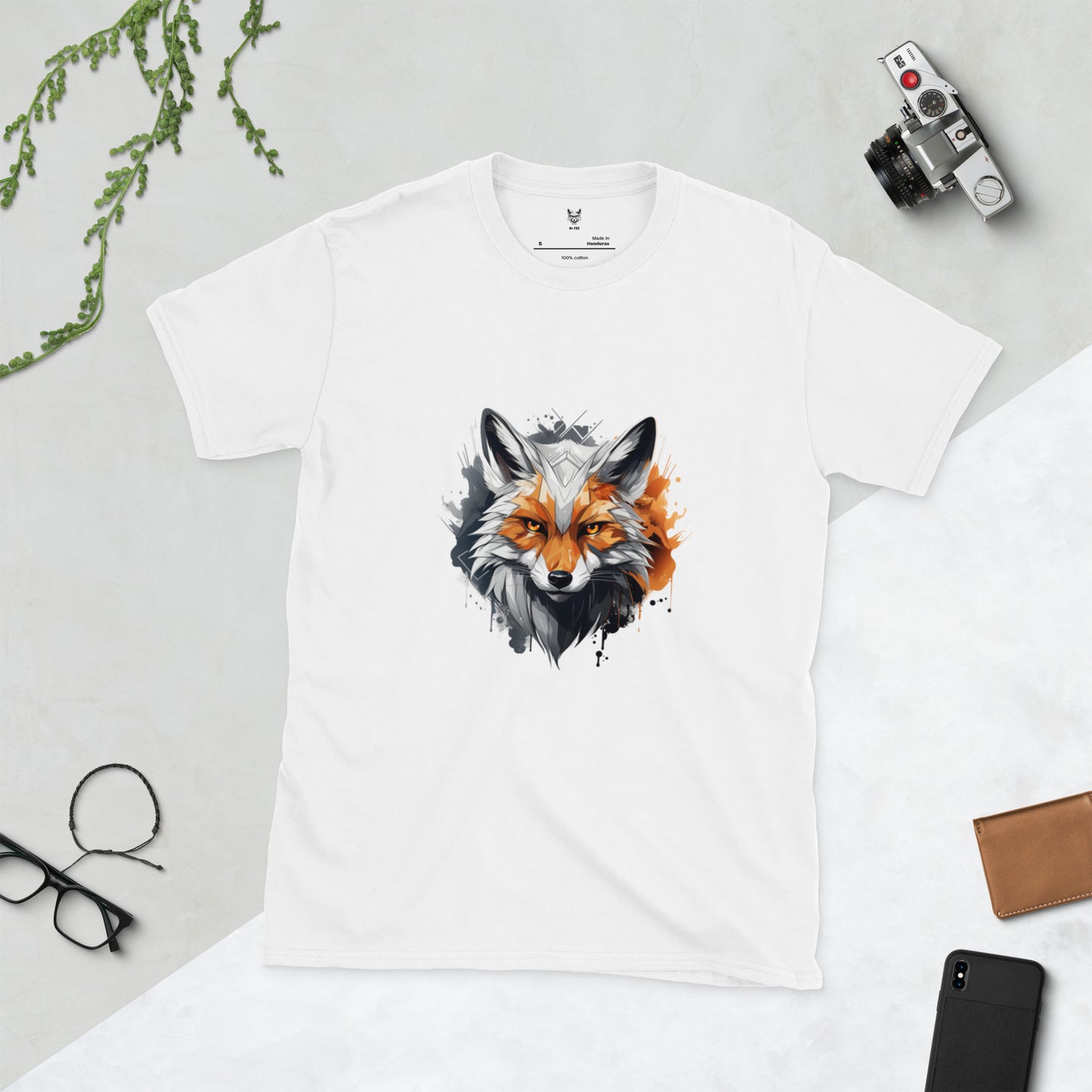 Short-Sleeve Unisex T-Shirt "FOX" ID: 355 (PREMIUM)