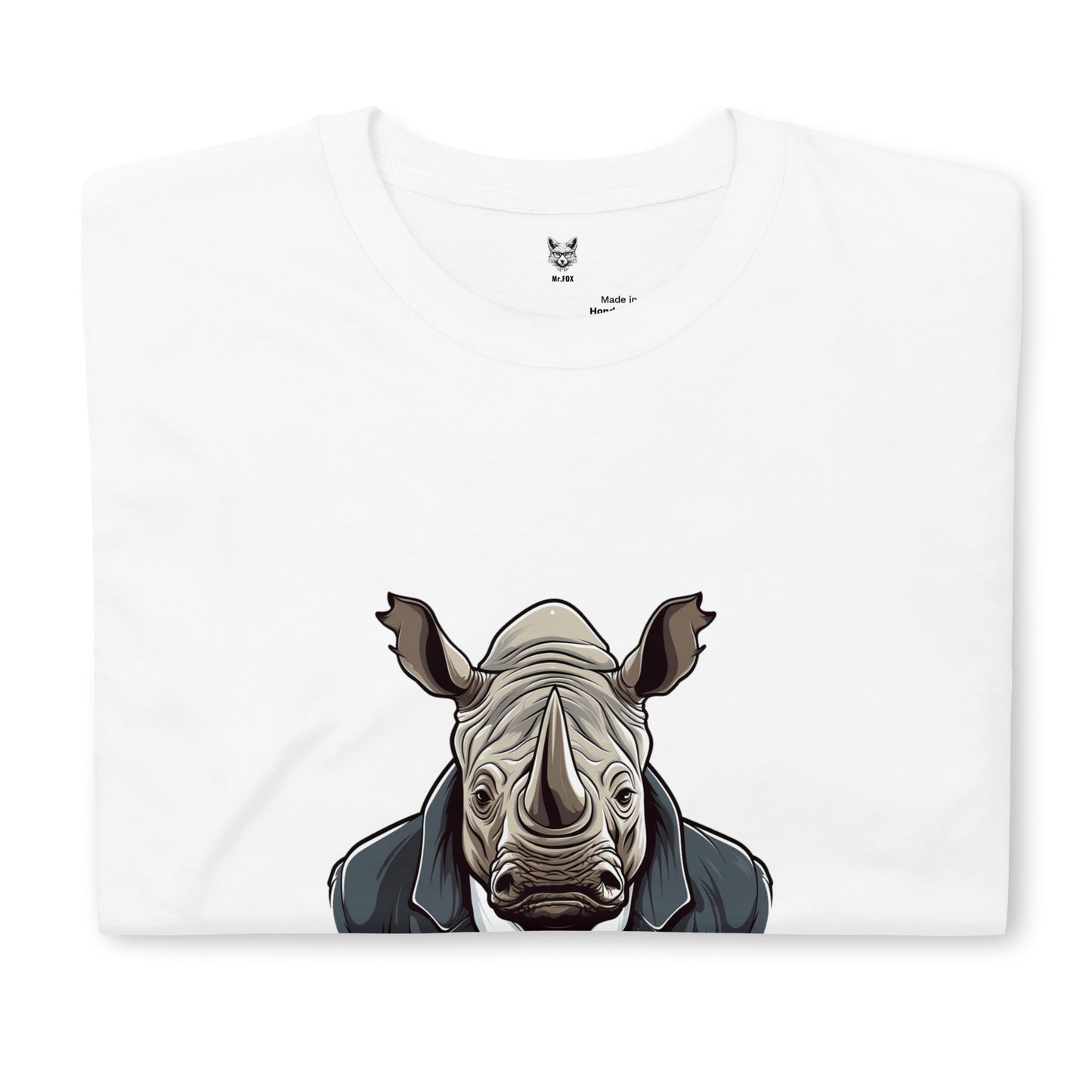 Short-Sleeve Unisex T-Shirt "RHINOCEROS" ID: 356 (PREMIUM)