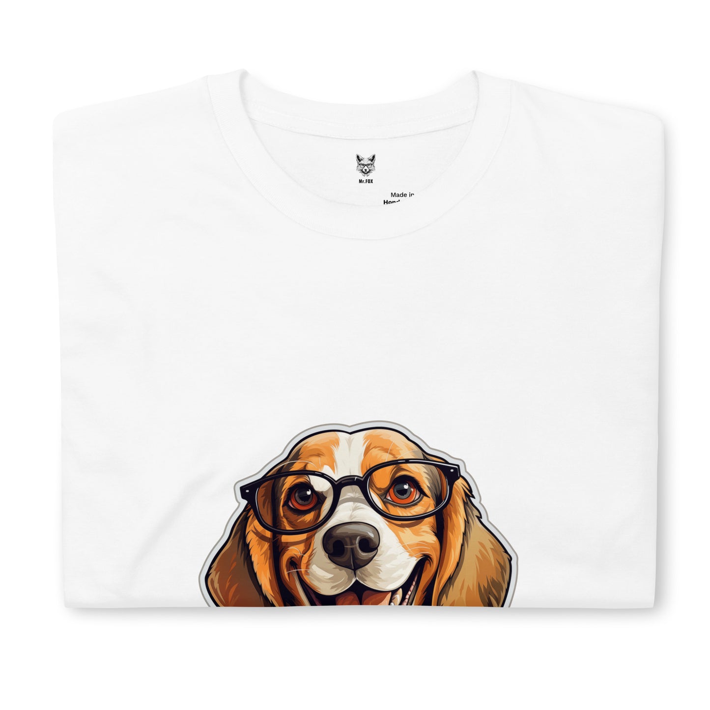 Koszulka unisex z krótkim rękawem "BEAGLE DOG" ID: 364 (PREMIUM)