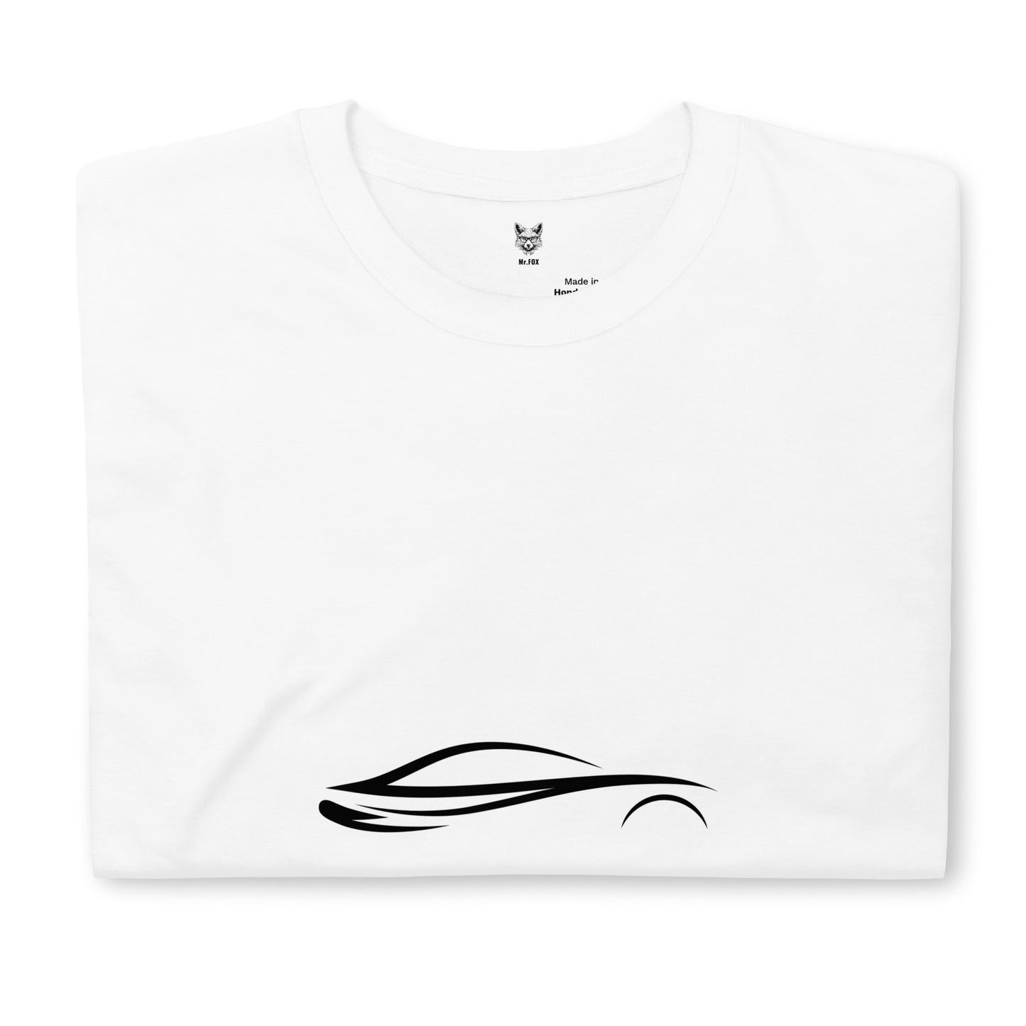 T-shirt unisex z krótkim rękawem „CAR LINE” ID: 373 (PREMIUM)