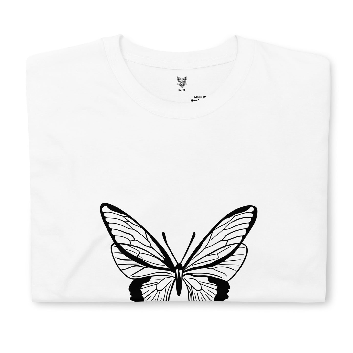 Koszulka unisex z krótkim rękawem „MOTYL” ID: 386 (PREMIUM)