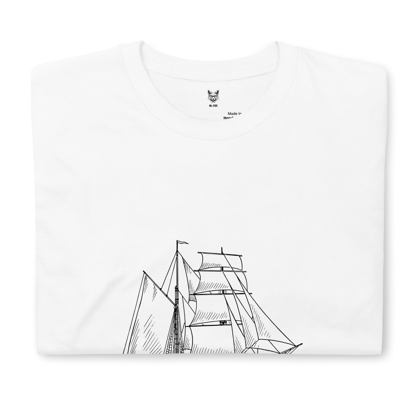 T-shirt unisex z krótkim rękawem „SHIP” ID: 389 (PREMIUM)