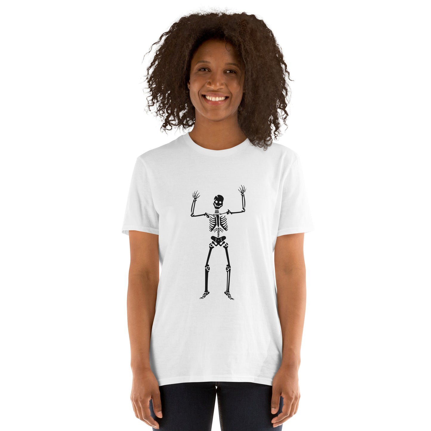 Short-Sleeve Unisex T-Shirt "SKELETON" ID: 390 (PREMIUM)