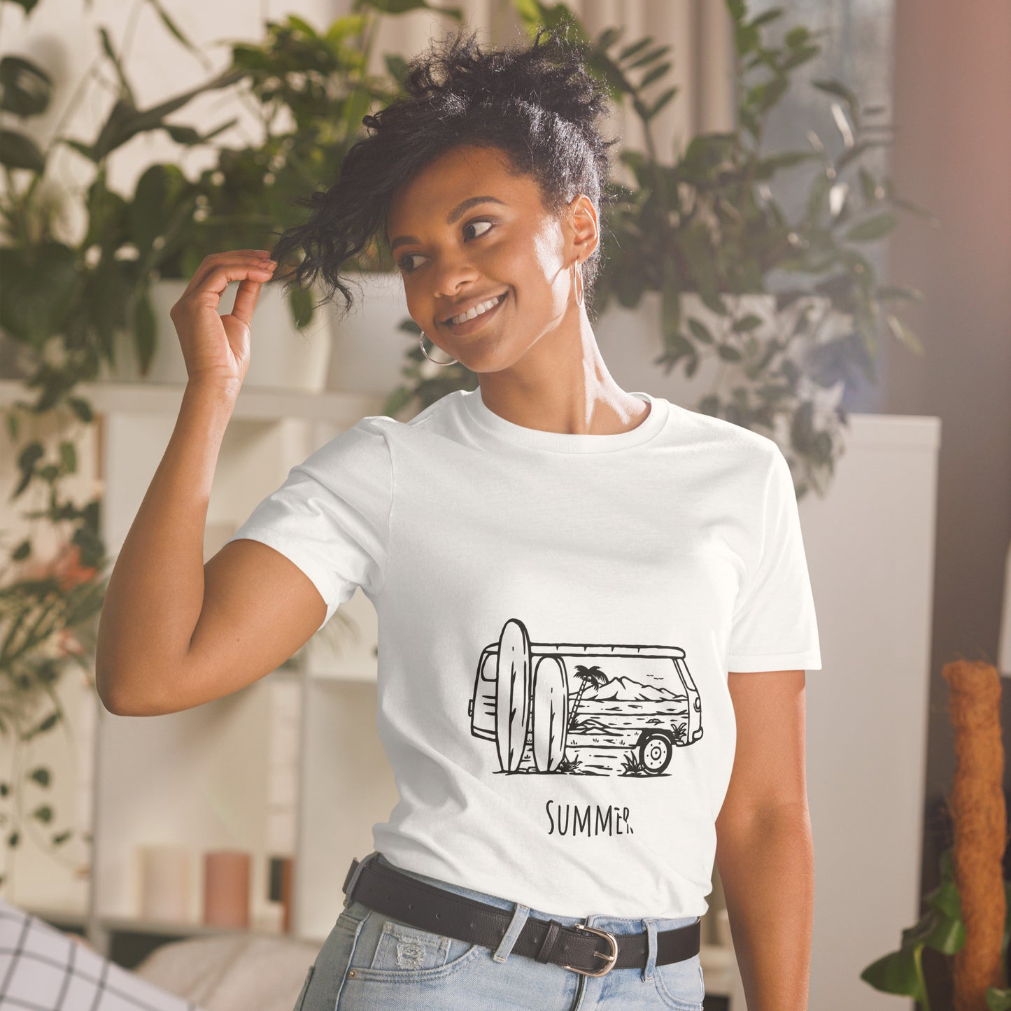 Short-Sleeve Unisex T-Shirt "CAR" ID: 392 (PREMIUM)